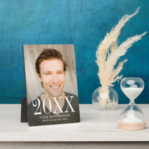 Just Timeless EDITABLE FARBEN Abschluss Plaque Fotoplatte