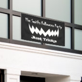 Just Tricks Evil Lmile Halloween Banner (Äußeres Gebäude)
