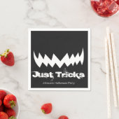 Just Tricks Evil Lmile Halloween Serviette (Beispiel)