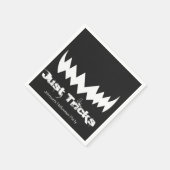 Just Tricks Evil Lmile Halloween Serviette (Ecke)