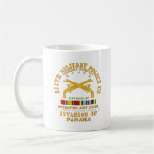 Just Ursache - 511. Militärische Polizeikooperatio Kaffeetasse (Links)