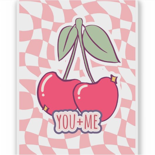 Just Us Aufkleber (Vorderseite)