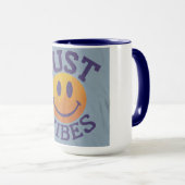 Just Vibes Tasse (VorderseiteRechts)
