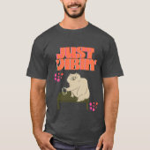 Just Vibin' (Katze) T-Shirt (Vorderseite)