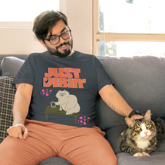 Just Vibin' (Katze) T-Shirt