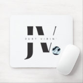 Just Vibin' Mouse Pad (zeitgenössisch) Mousepad (Mit Mouse)