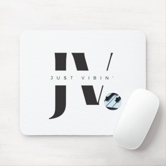 Just Vibin' Mouse Pad (zeitgenössisch) Mousepad (Mit Mouse)