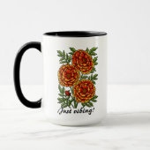 Just Vibing Mug Tasse (Links)