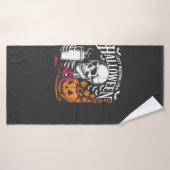 Just Waiting For Halloween Badehandtuch (Badehandtuch)