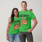 Just Waiting For Halloween Cute Lazy Sloth Hallowe T-Shirt (Unisex)