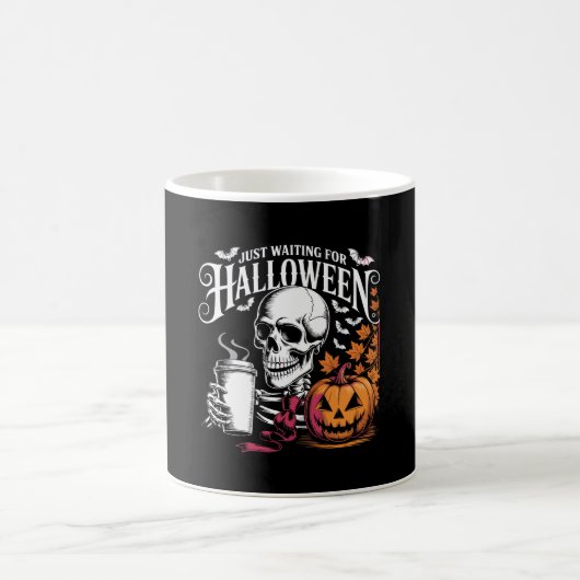 Just Waiting For Halloween Kaffeetasse (Mittel)
