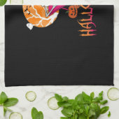 Just Waiting For Halloween Summer Nurse Skeleton P Geschirrtuch (Gefaltet)