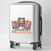 Just Waiting Halloween Fall Vibes Aufkleber (Koffer)