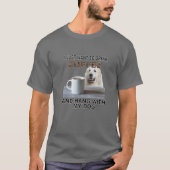 Just Want To Drink Coffee T-Shirt (Vorderseite)