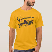 Just Wart für Halloween Fun Pumpkin Cat Ghosting T-Shirt (Vorderseite)