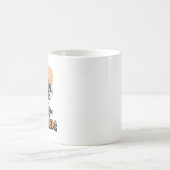 Just Wart für Halloween Skelettsommer Relax Kaffeetasse (Mittel)