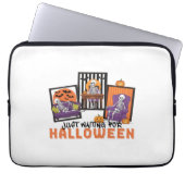 Just Wart Halloween Fall Vibes Laptopschutzhülle (Vorderseite)