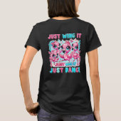 Just Wing & Just Dance - Kawaii Flamingo Ballet T-Shirt (Rückseite)