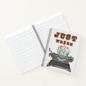 "Just Write" SpiralNotebook Notizblock (Innenseite)