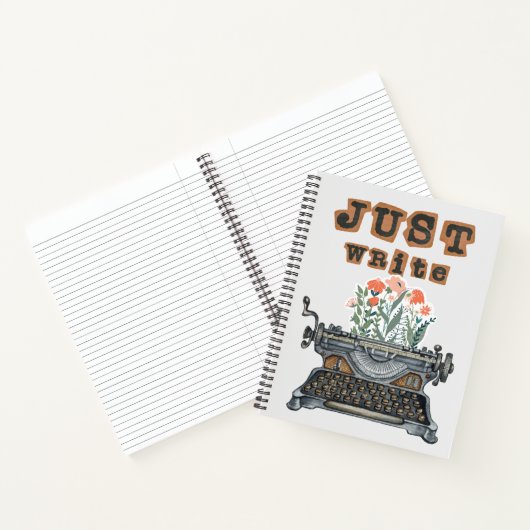 "Just Write" SpiralNotebook Notizblock (Innenseite)