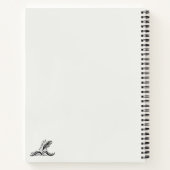 "Just Write" SpiralNotebook Notizblock (Rückseite)