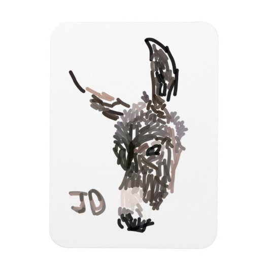 JustDonkeys Magnet (Vertikal)