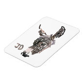 JustDonkeys Magnet (Linke Seite)