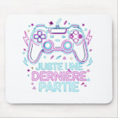 Juste Une Dernière Partie Gamer Mouse Pad - Retro Mousepad (Vorne)