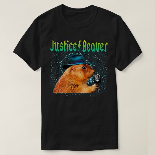Justice Beaver Music Star T-Shirt (Design vorne)