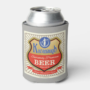 Justice Brett Kavanaugh Lustiges Vintage-Bier-Logo Dosenkühler