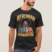 Justice for Afroman | Case Closed Lemon Pound Cake T-Shirt (Vorderseite)