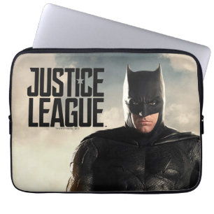 Justice League   Batman auf dem Schlachtfeld Laptopschutzhülle