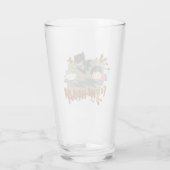 Justice League Chibi Holiday Cookie Chase Glas (Rückseite)