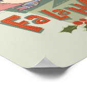 Justice League Chibi Holiday Cookie Chase Poster (Ecke)