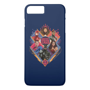 Justice League   Diamond Hatch Group Abzeichen Case-Mate iPhone Hülle