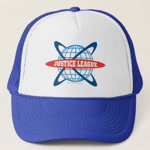 Justice League Globus-Logo Truckerkappe
