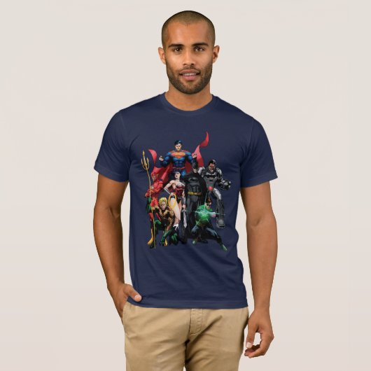 Justice League - Group 2 T-Shirt (Vorne ganz)