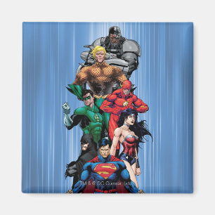 Justice League - Gruppe 3 Magnet