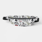 Justice League Heldentafel-Muster Bauchtasche (Vorderseite)