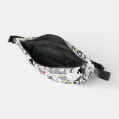 Justice League Heldentafel-Muster Bauchtasche (Offen)