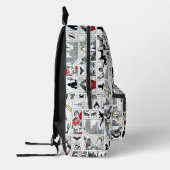 Justice League Heldentafel-Muster Bedruckter Rucksack (Links)