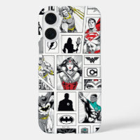 Justice League Heldentafel-Muster