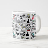 Justice League Heldentafel-Muster Jumbo-Tasse (Vorderseite Rechts)