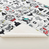 Justice League Heldentafel-Muster Sherpadecke (3/4)