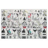 Justice League Heldentafel-Muster Stoff (Fat Quarter (45,7 x 55,9 cm))