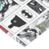 Justice League Heldentafel-Muster Tischdecke (Schrägansicht)