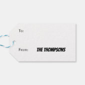 Justice League Holiday Bauble Pattern Geschenkanhänger (Rückseite Horizontal)