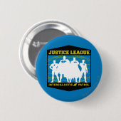 Justice League Intergalaktischer Patrouille Button (Vorne & Hinten)