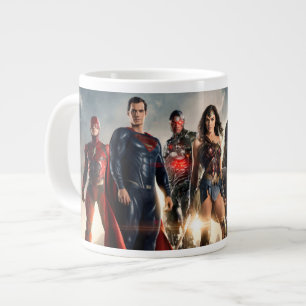Justice League   Justice League auf dem Schlachtfe Jumbo-Tasse