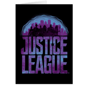 Justice League Justice League City Silhouette